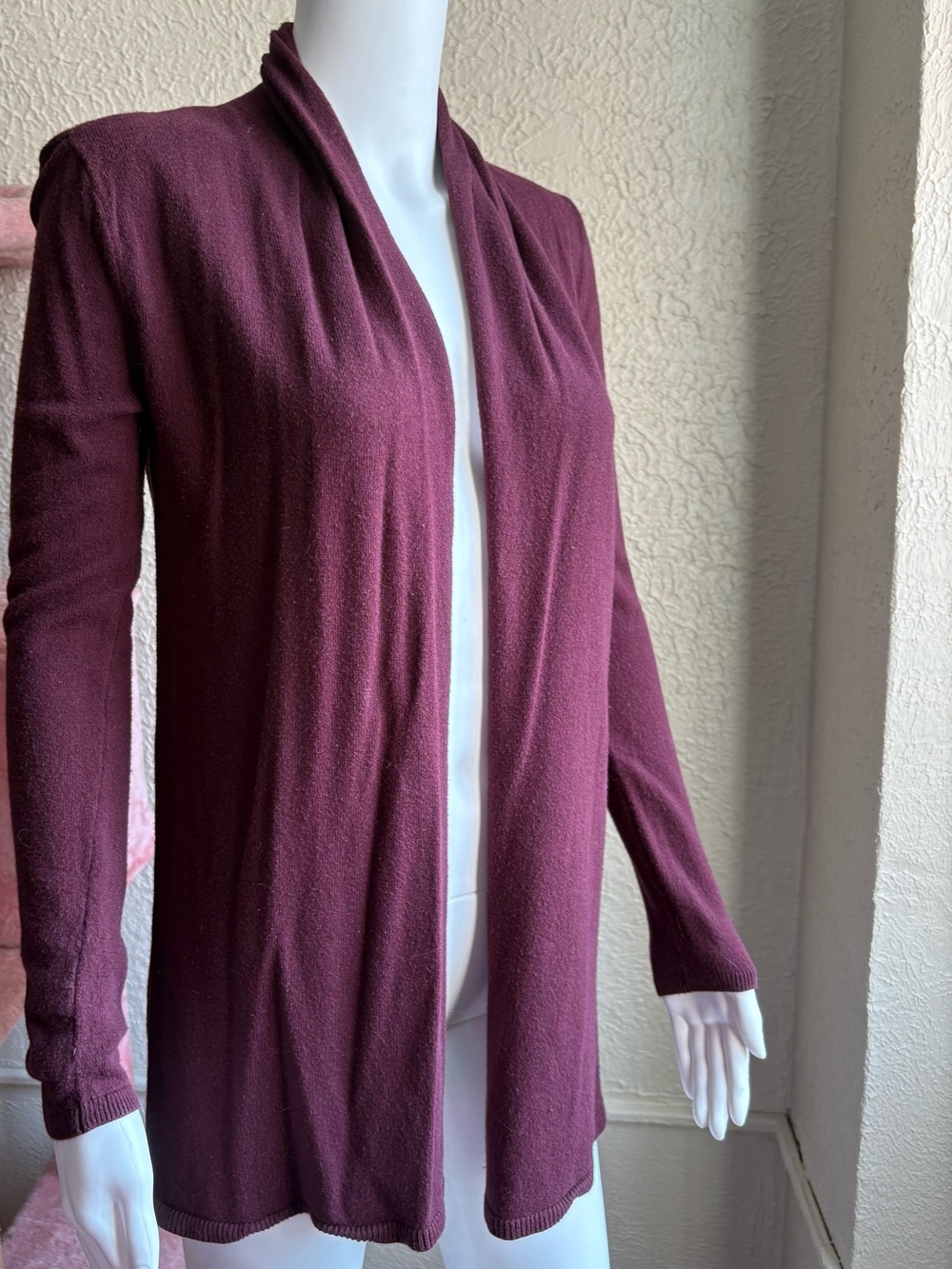 Bass Open-Front Sweater Cardigan Size XS